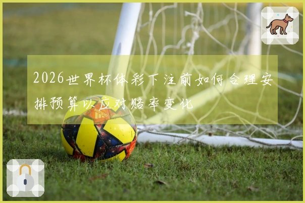 2026世界杯体彩下注前如何合理安排预算以应对赔率变化