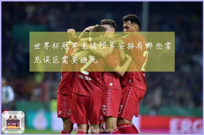 世界杯冠军竞猜预算安排有哪些常见误区需要避免